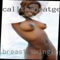 Breast swinging